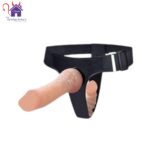 Consolador doble con arnés - Imagen 4