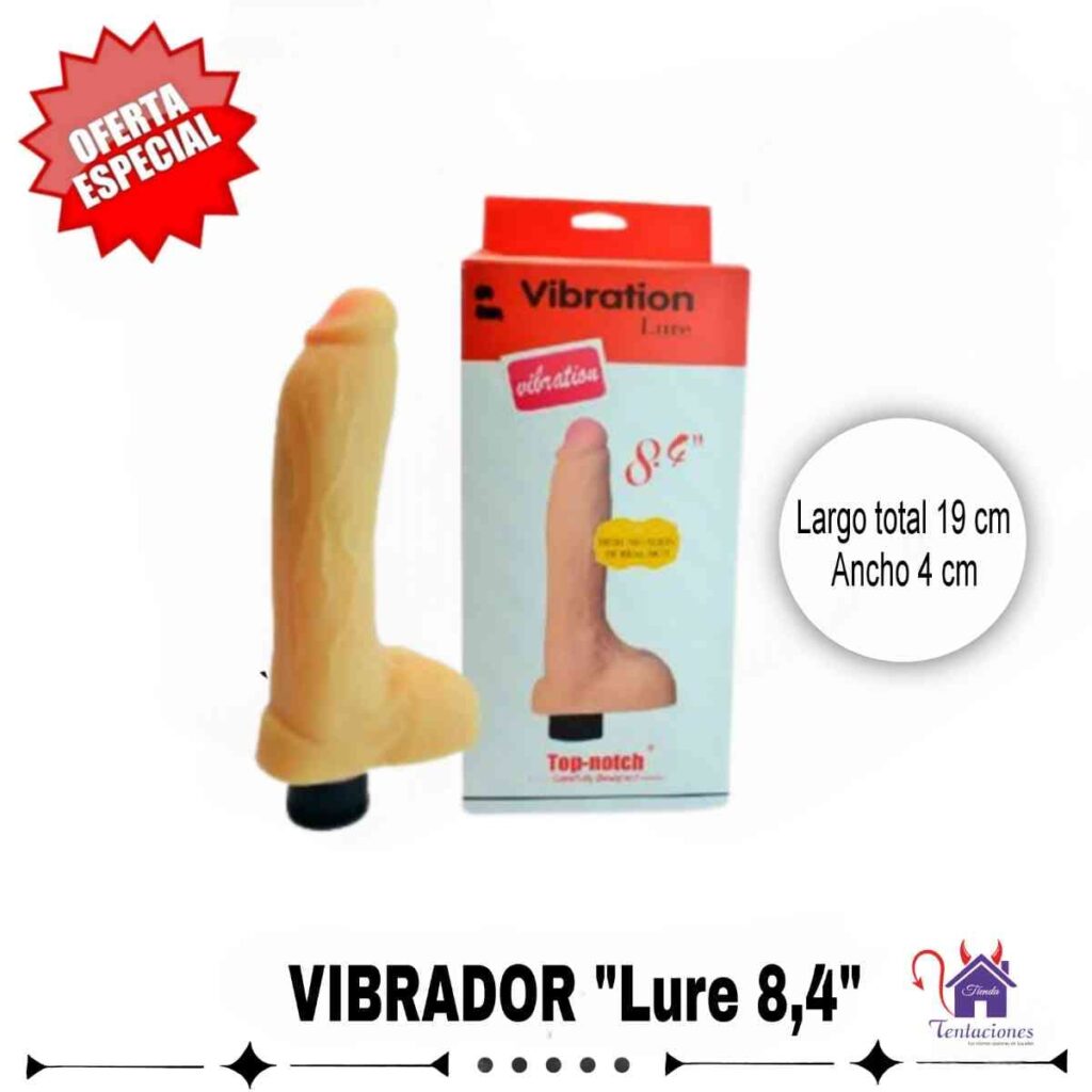 Vibrador Lure 8,4- Tienda Tentaciones-Sex Shop Ecuador