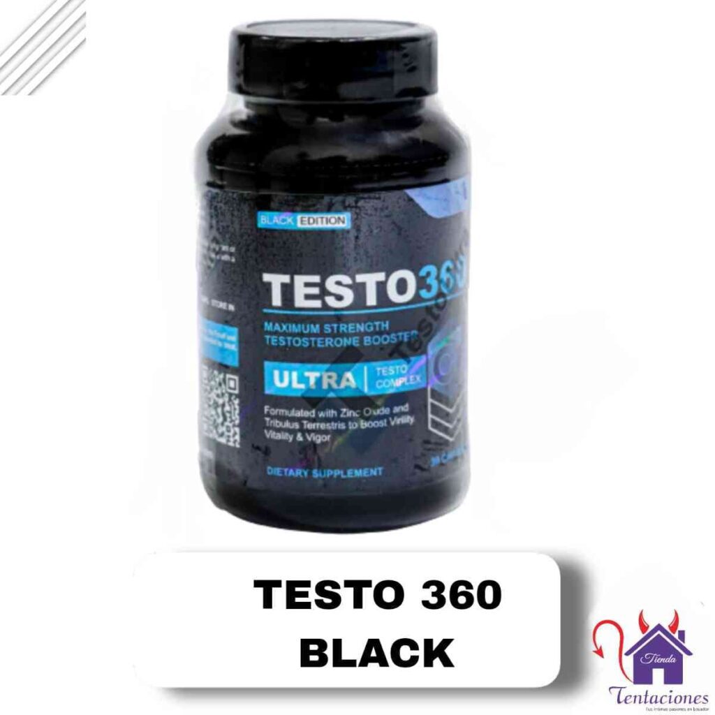 Testo 360 Black-Tienda Tentaciones-Sex Shop Ecuador