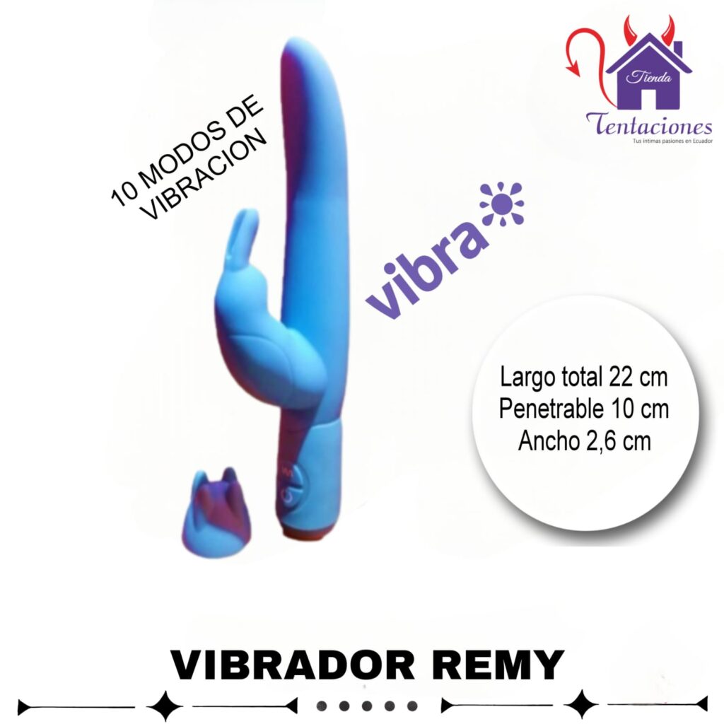 Vibrador Remy-Tienda Tentaciones- Sex Shop Ecuador