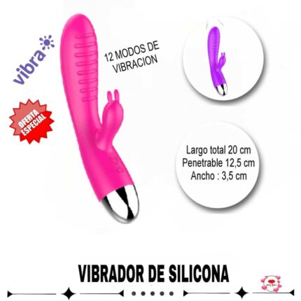 Vibrador Silicona-Tienda Tentaciones-Sex Shop Ecuador
