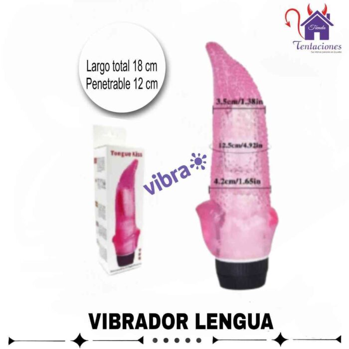 Vibrador Lengua-Tienda Tentaciones-Sex Shop Ecuador