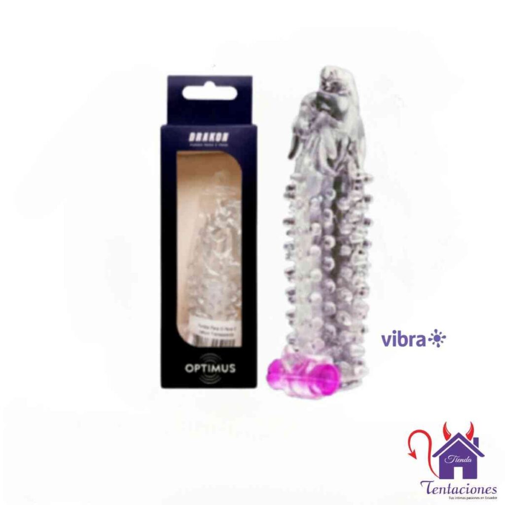 Extensión o funda Drakon-Tienda Tentaciones- Sex Shop Ecuador