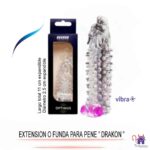 Extensión o funda Drakon-Tienda Tentaciones- Sex Shop Ecuador