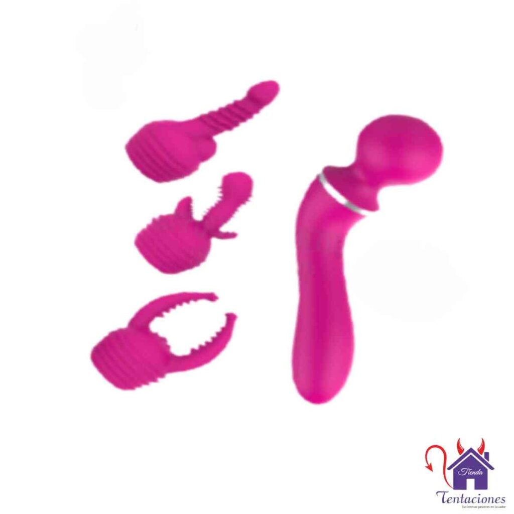 Vibrador varias cabezas-Tienda Tentaciones-Sex Shop Ecuador