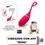 Vibrador con App Irina-Tienda Tentaciones-Sex Shop Ecuador