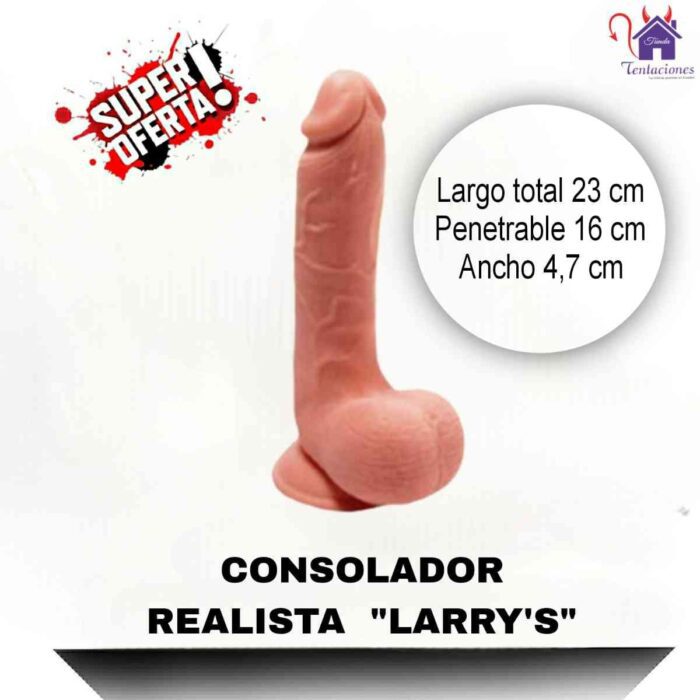 Consolador Larry-Tienda Tentaciones-Sex Shop Ecuador