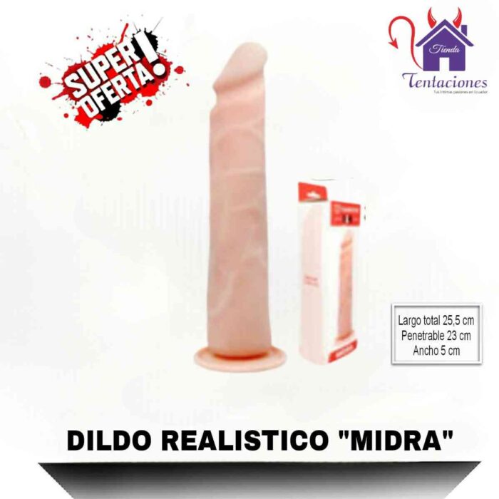 Consolador Midra-Tienda Tentaciones-Sex Shop Ecuador