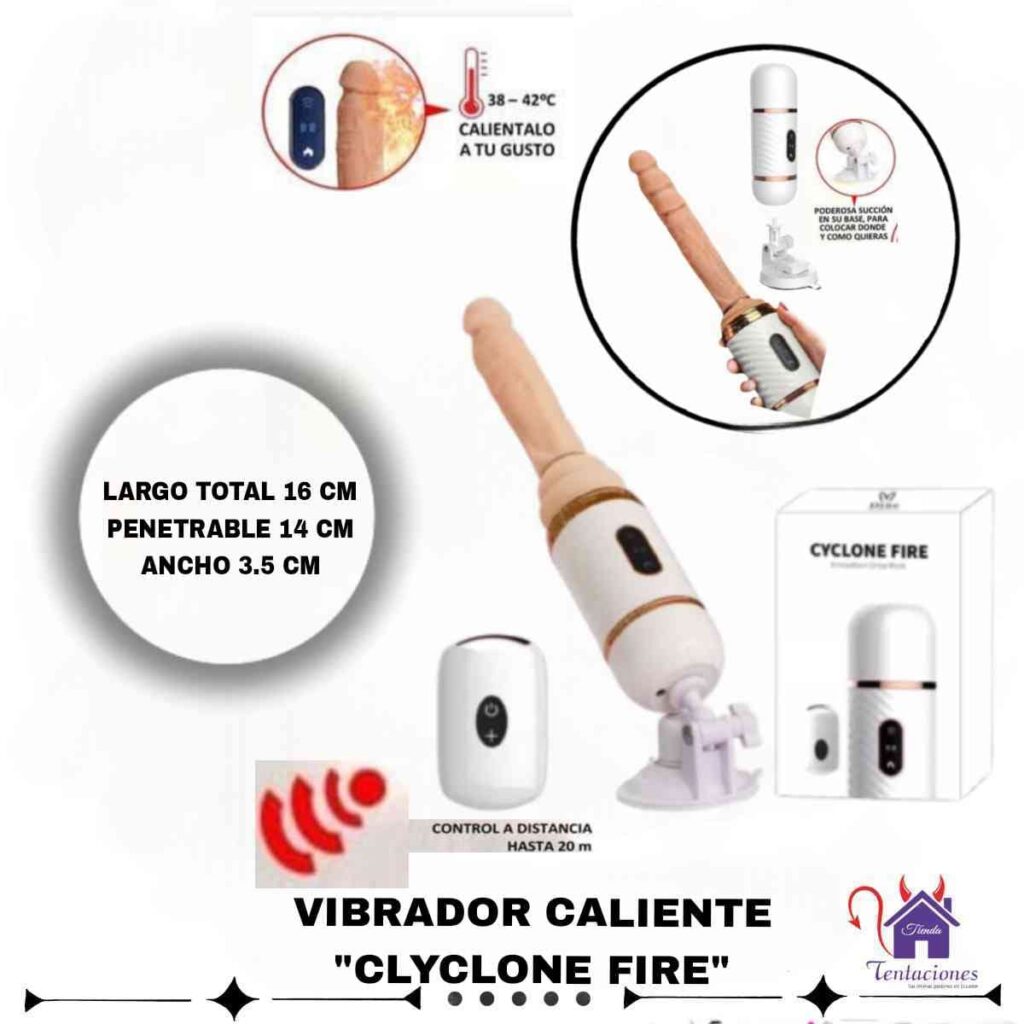 Vibrador Cyclone Fire-Tienda Tentaciones-Sex Shop