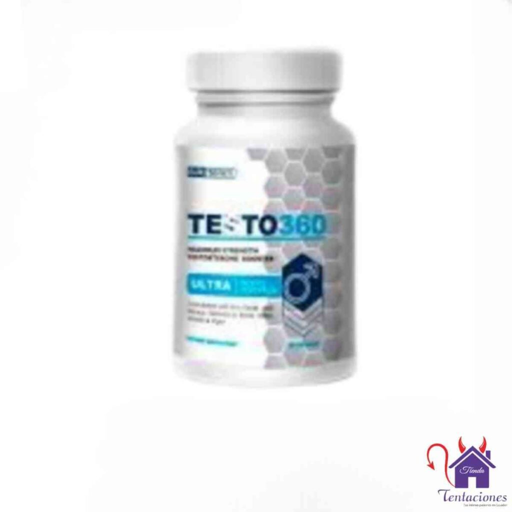 Testo 360-Tienda Tentaciones-Sex Shop Ecuador