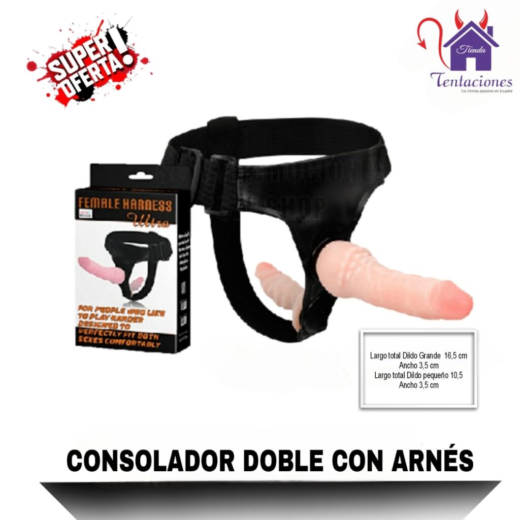 Consolador Doble -Tienda Tentaciones- Sex Shop Ecuador