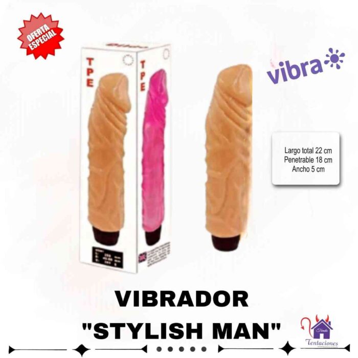 Vibrador Stylish man- Tienda Tentaciones-Sex shop Ecuador