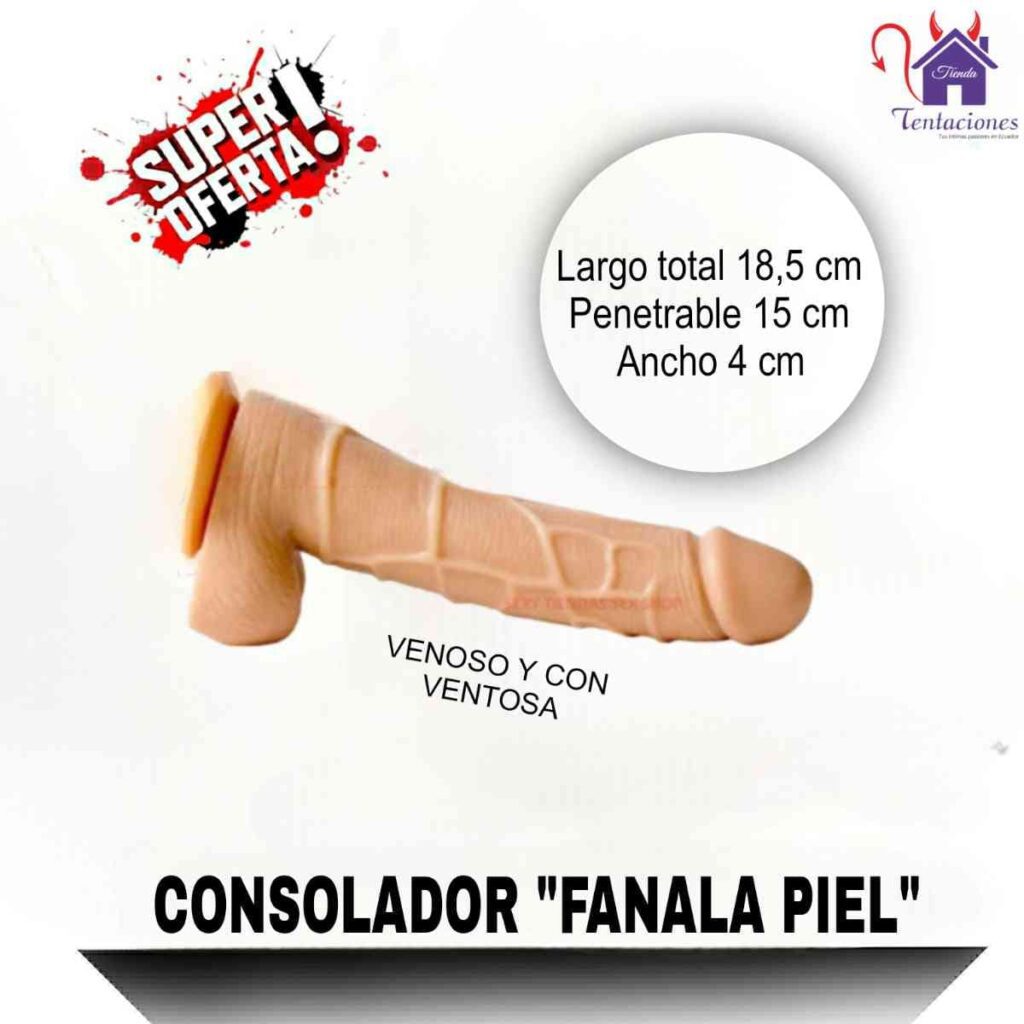 Consolador fanala-Tienda Tentaciones- Sex Shop Ecuador