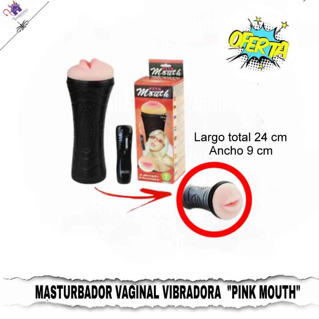 Vagina Pink Mouth-Tienda Tentaciones-Sex Shop Ecuador