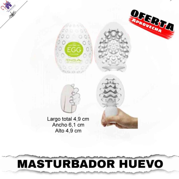 Masturbador Huevo-Tienda Tentaciones-Sex Shop Ecuador