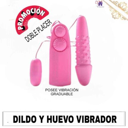 Dildo y Huevo vibrador-Tienda Tentaciones- Sex Shop Ecuador