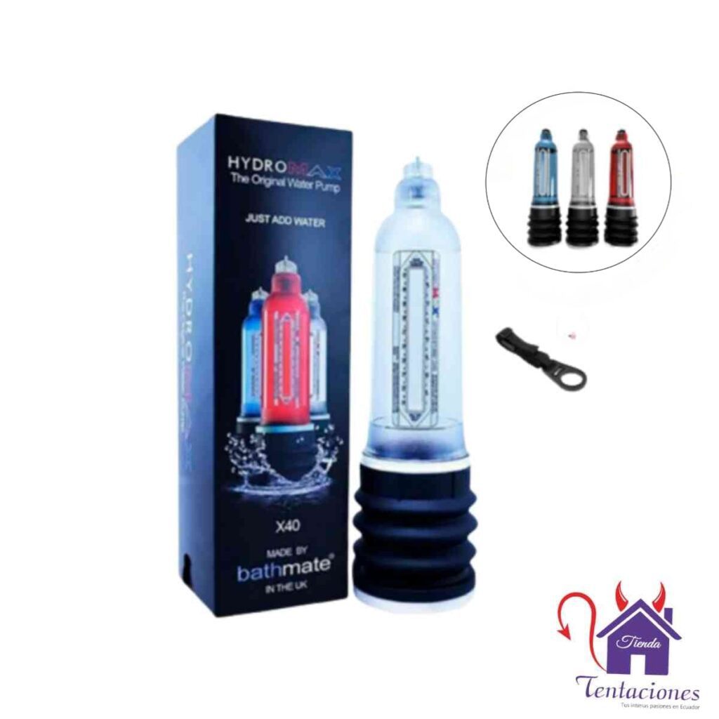 Bomba de Agua Hydromax X40-Tienda Tentaciones-Sex Shop Ecuador
