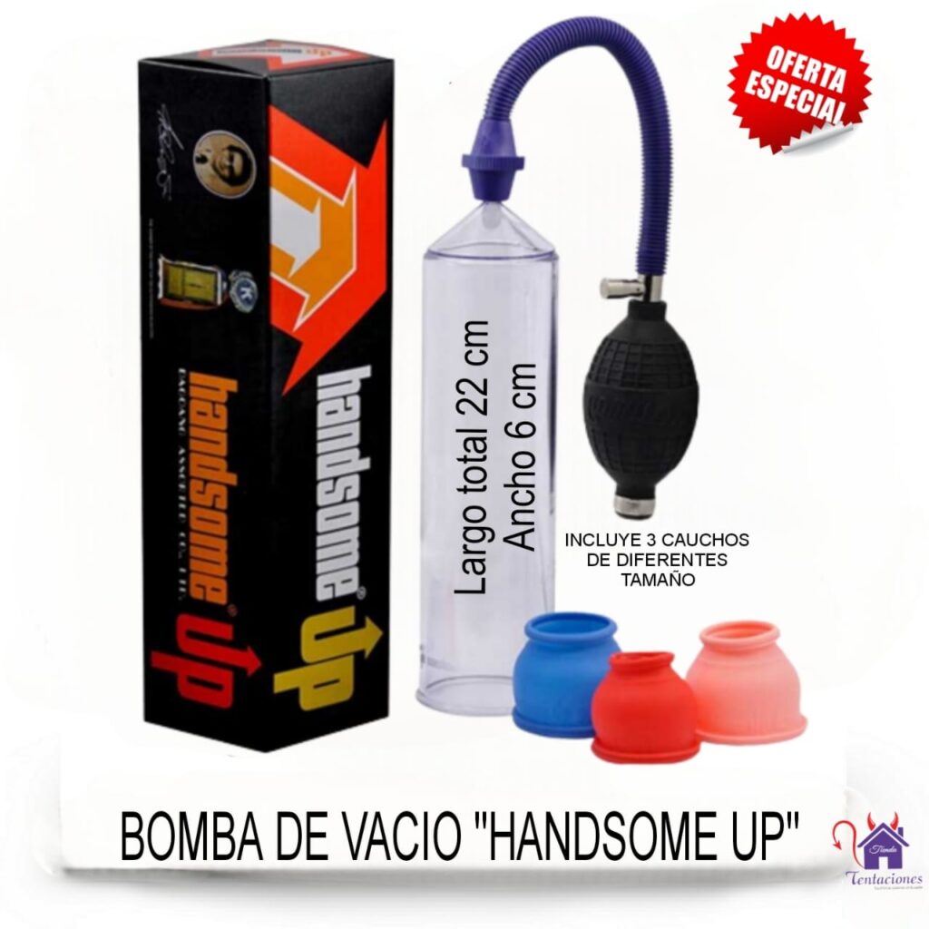 Bomba de Vacio Handsome-Tienda Tentaciones-Sex Shop Ecuador
