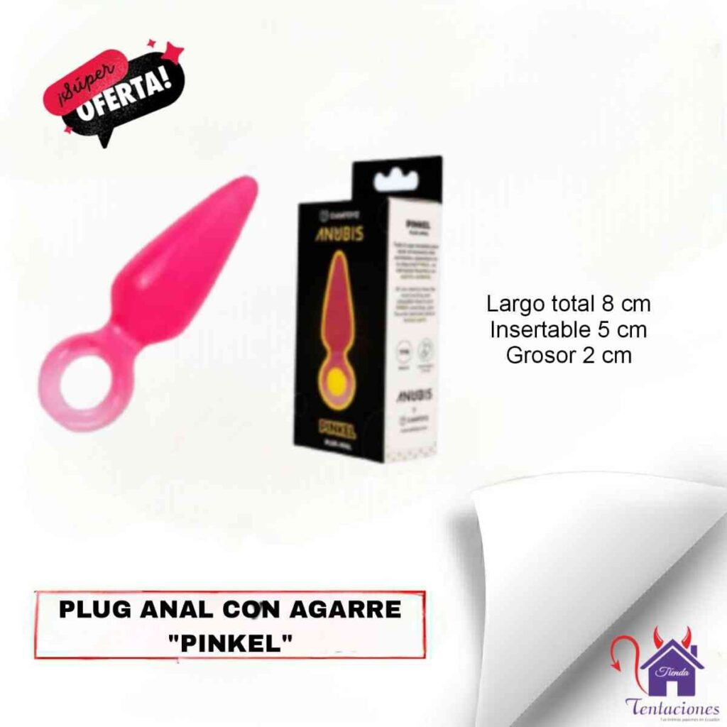 Plug Anal Pinkel-Tienda Tentaciones-Sex Shop Ecuador