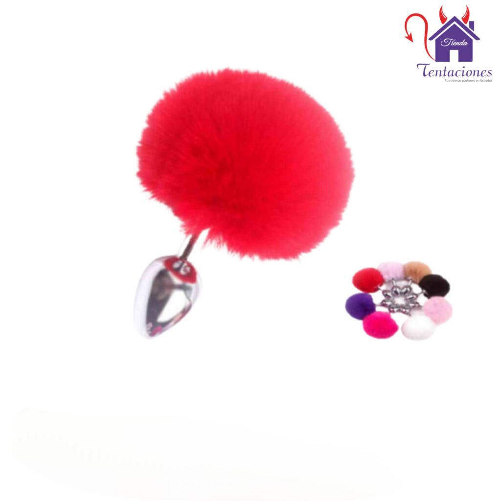 Plug Anal Conejo-Tienda Tentaciones-Sex Shop Ecuador