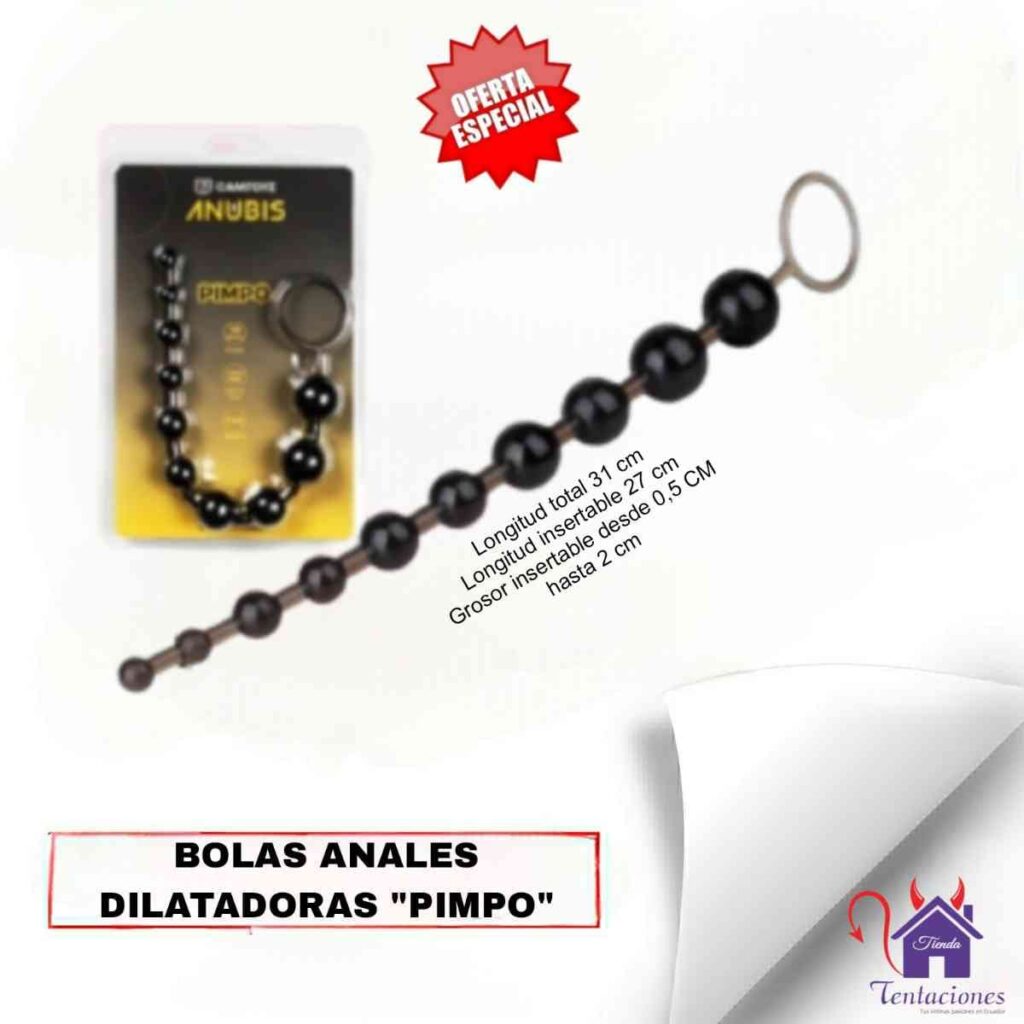 Bolas Anales Pimpo-Tienda Tentaciones-Sex Shop Ecuador