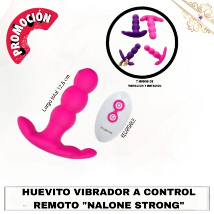 Huevito Vibrador Nanole strong-Tienda Tentaciones-Sex Shop Ecuador