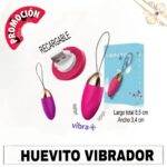 Huevito Vibrador Recargable -Tienda Tentaciones-Sex Shop Ecuador