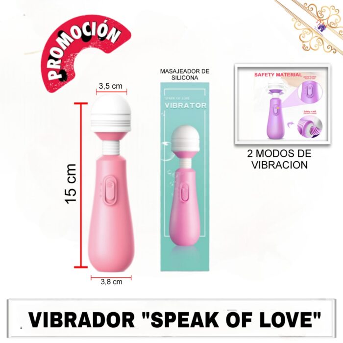 Vibrador Speak love-Tienda Tentaciones-Sex Shop Ecuador