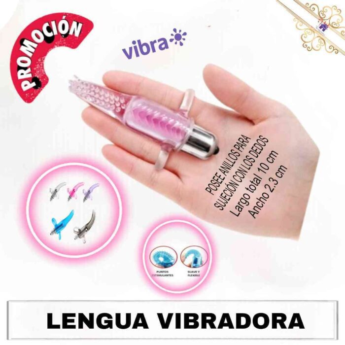 Mini Lengua Vibradora-Tienda Tentaciones-Sex Shop Ecuador