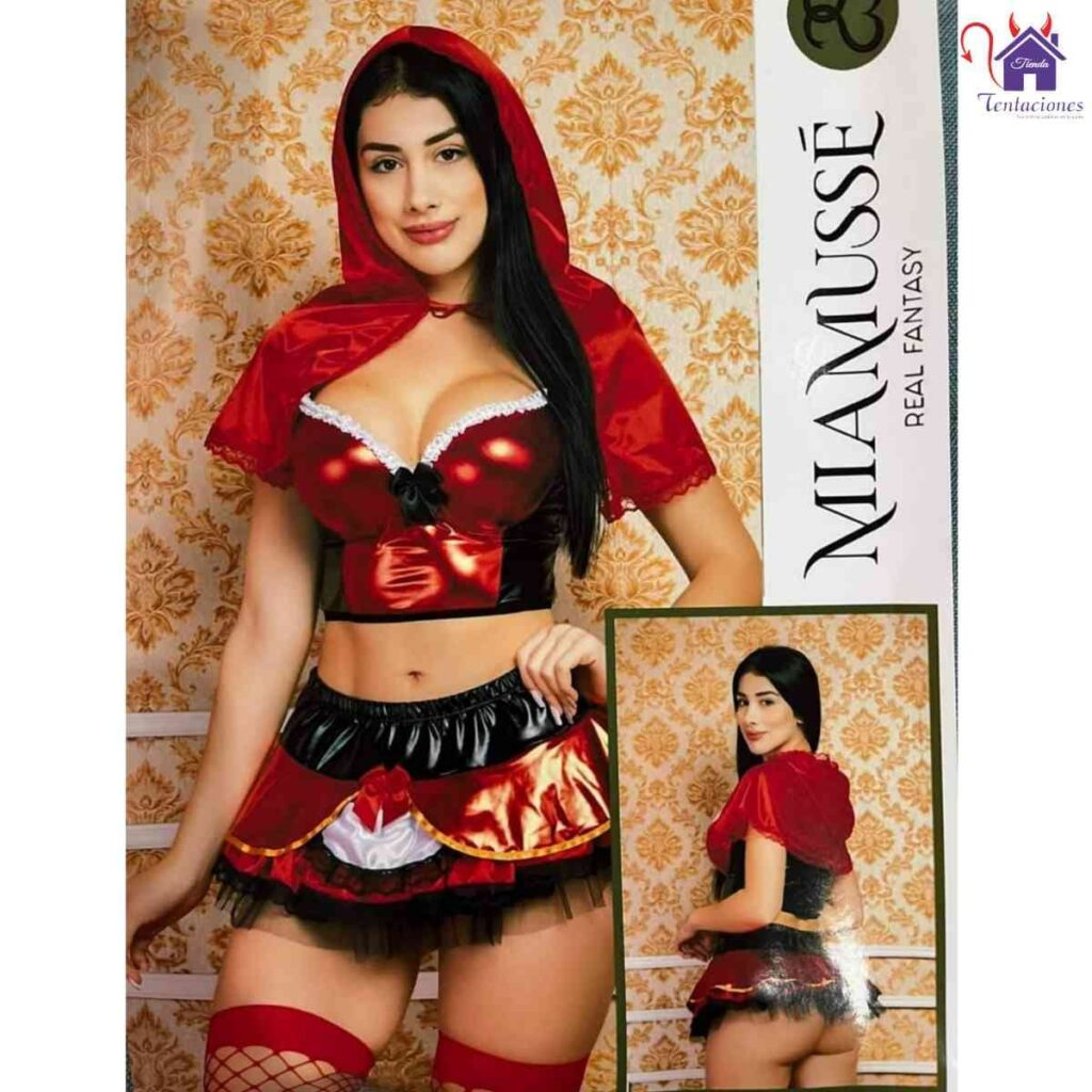 Lencería Caperucita Roja-Tienda Tentaciones-Sex Shop Ecuador
