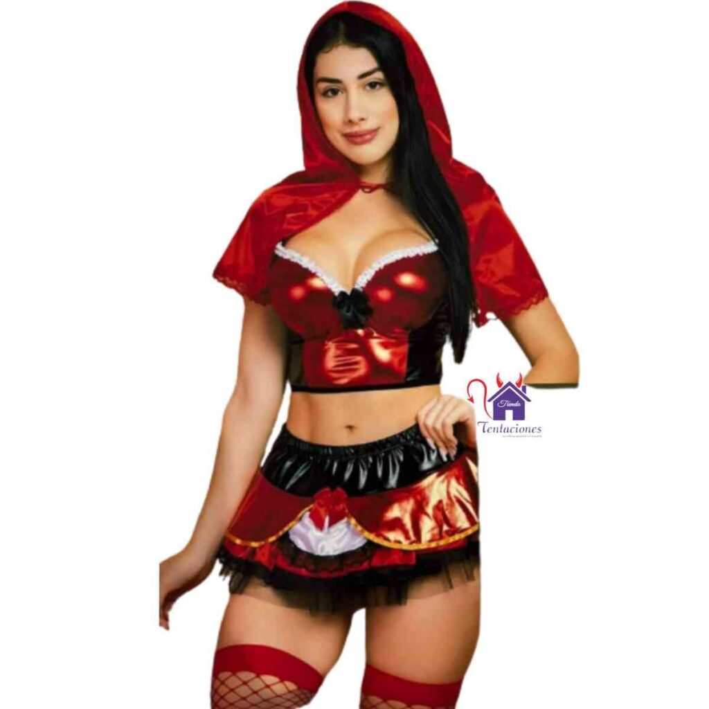 Lencería Caperucita Roja-Tienda Tentaciones-Sex Shop Ecuador