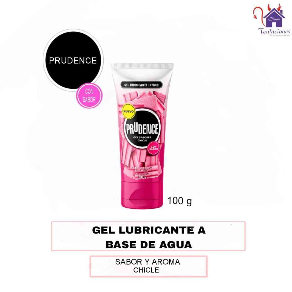Lubricante Prudence Chicle-Tienda Tentaciones-Sex Shop Ecuador
