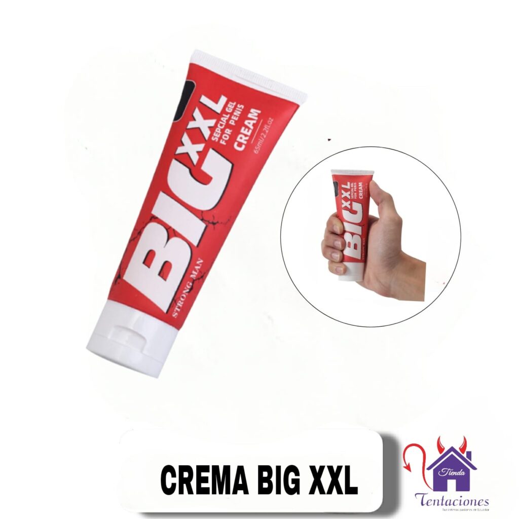 Crema Big XXL-Tienda Tentaciones-Sex Shop-Ecuador