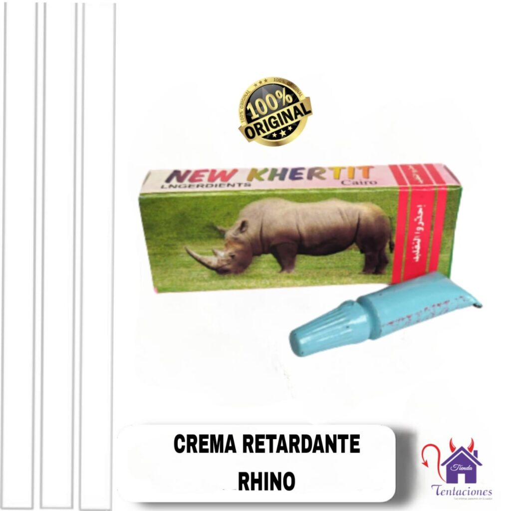 Crema Rhino-Tienda Tentaciones-Sex Shop Ecuador
