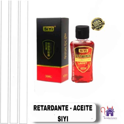Aceite Retardante Siyi-Tienda Tentaciones-Sex Shop Ecuador