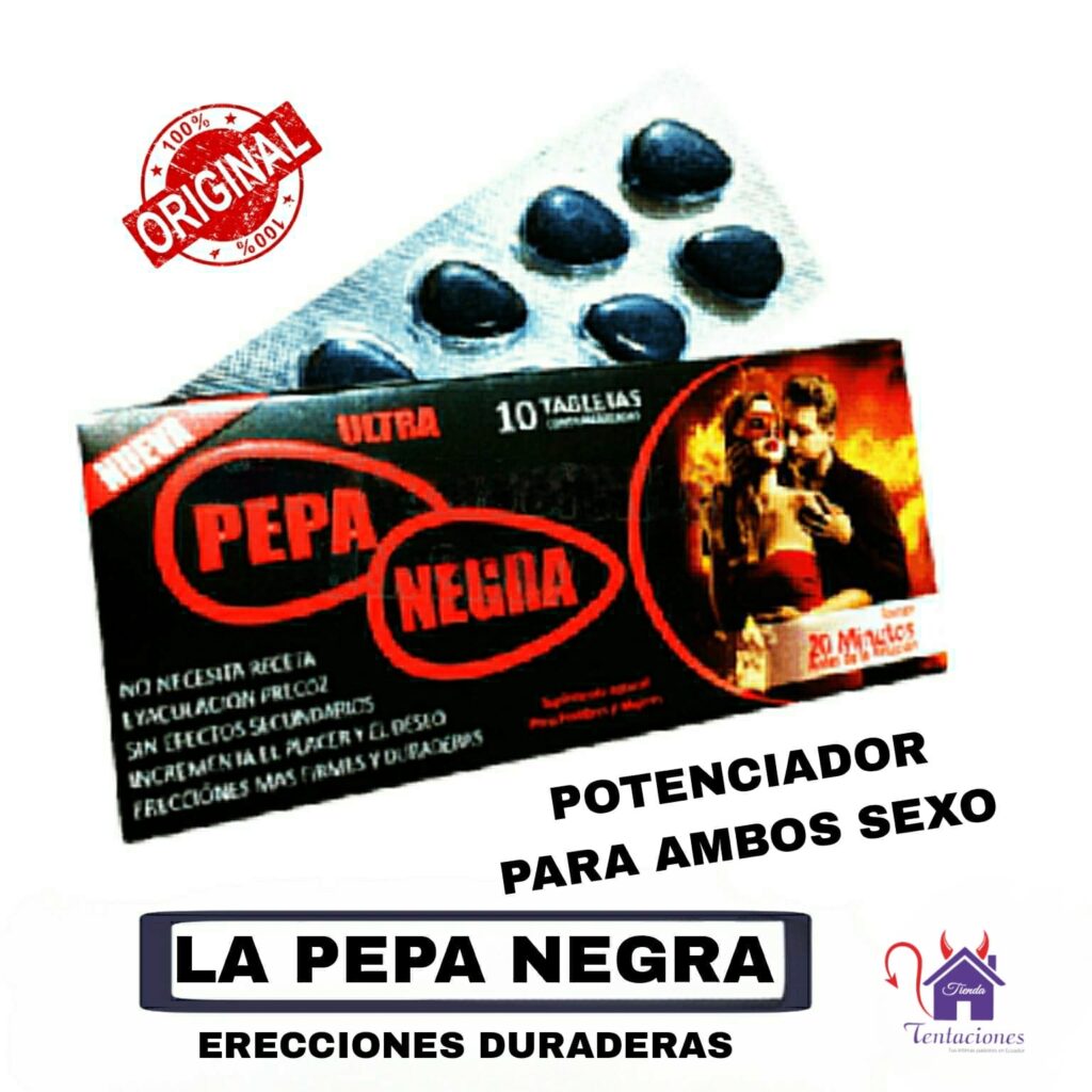 La Pepa Negra-Tienda Tentaciones-Sex Shop Ecuador