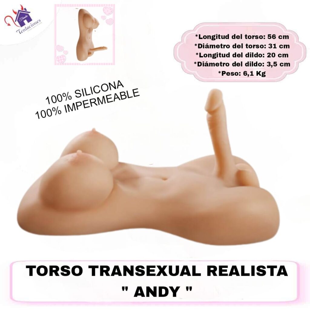 Mini Torso Transexual Andy-Tienda Tentaciones-Sex Shop Ecuador