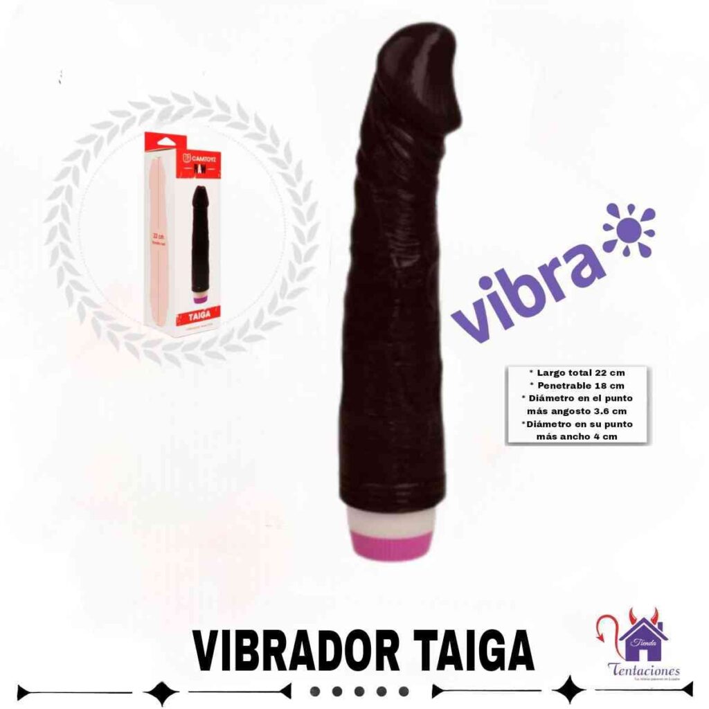 Vibrador Taiga-Tienda tentaciones Sex Shop Ecuador