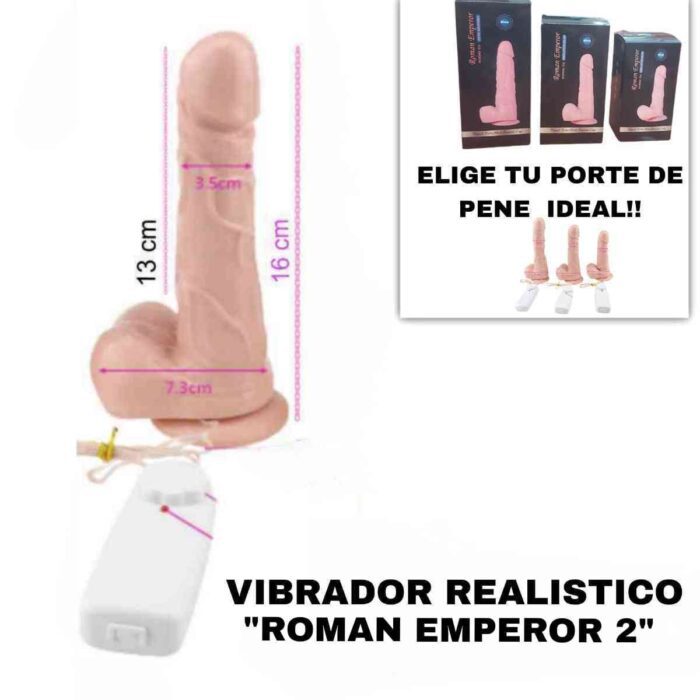 Vibrador Roman Emperor 2-Tienda Tentaciones-Sex Shop Ecuador