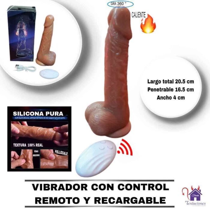 Vibrador con control remoto-Tienda Tentaciones-Sex Shop Ecuador