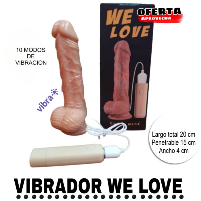 Vibrador We Love-Tienda Tentaciones-Sex Shop Ecuador