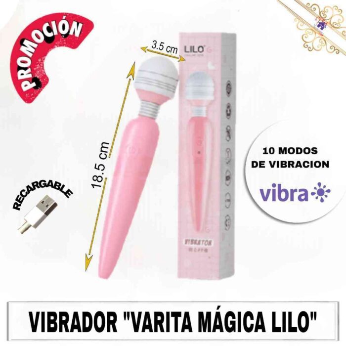 Vibrador varita magica-Tienda Tentaciones-Sex Shop Ecuador