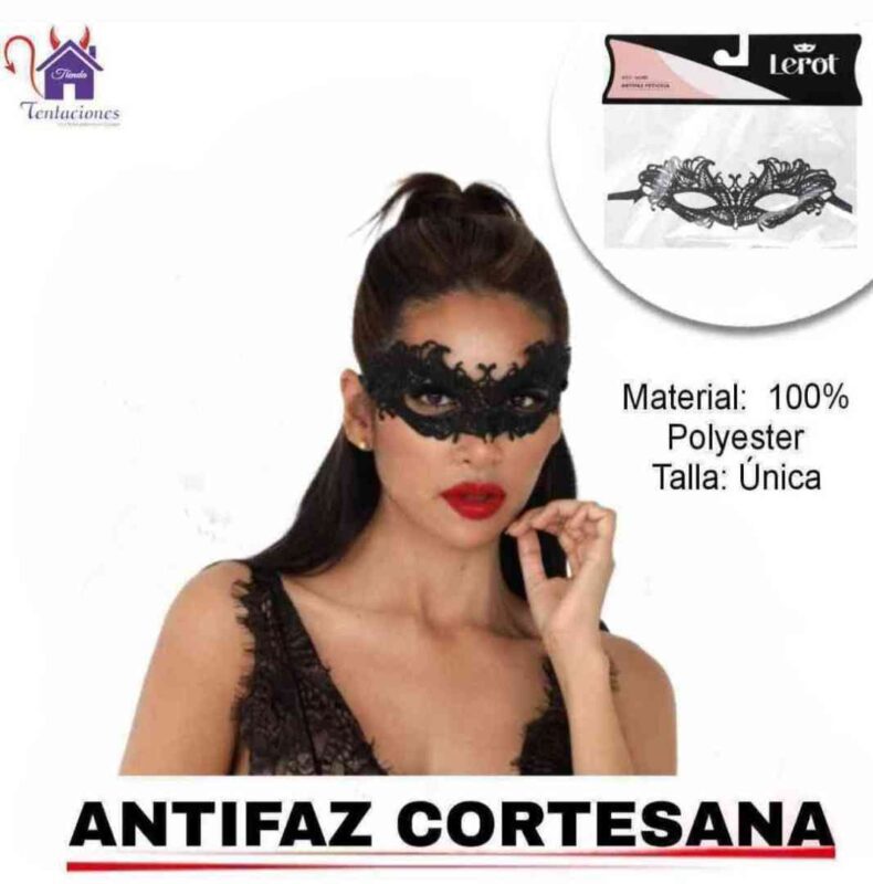 Antifaz Cortesana-Tienda Tentaciones-Sex Shop Ecuador