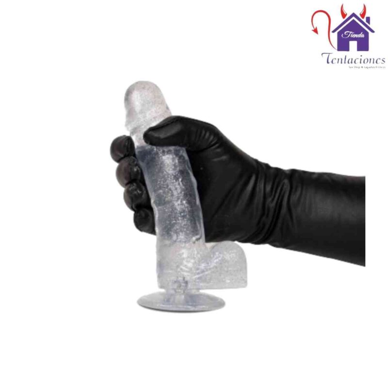 Dildo Realista Transparente Nebula-Tienda Tentaciones-Sex Shop Ecuador