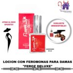 Loción con Feromonas para damas Feroz Deluxe-Tienda Tentaciones-Sex Shop Ecuador