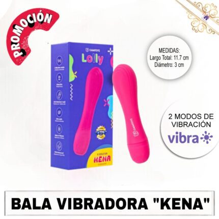 Bala Vibradora Kena-Tienda Tentaciones-Sex Shop Ecuador