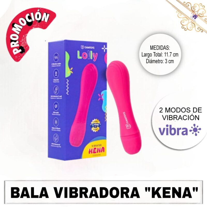Bala Vibradora Kena-Tienda Tentaciones-Sex Shop Ecuador