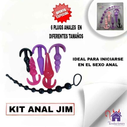 Kit Anal Jim-Tienda Tentaciones-Sex Shop Ecuador