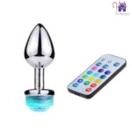 Plug Anal Luminoso con control remoto Yako-Tienda Tentaciones-Sex Shop Ecuador