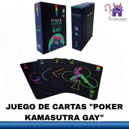 Juego de Cartas Poker Kamasutra Gay-Tienda Tentaciones-Sex Shop Ecuador